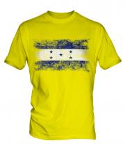 Honduras Distressed Flag Mens T-Shirt