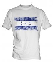 Honduras Distressed Flag Mens T-Shirt