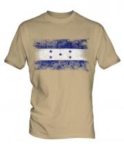 Honduras Distressed Flag Mens T-Shirt