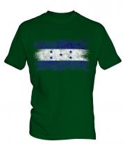Honduras Distressed Flag Mens T-Shirt