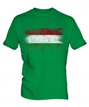 Hungary Distressed Flag Mens T-Shirt