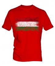 Hungary Distressed Flag Mens T-Shirt