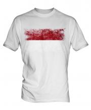 Indonesia Distressed Flag Mens T-Shirt
