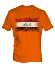 Iraq Distressed Flag Mens T-Shirt