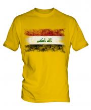 Iraq Distressed Flag Mens T-Shirt