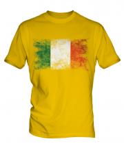 Ireland Distressed Flag Mens T-Shirt
