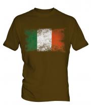 Ireland Distressed Flag Mens T-Shirt