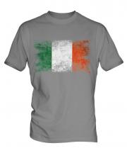 Ireland Distressed Flag Mens T-Shirt