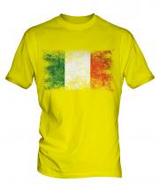 Ireland Distressed Flag Mens T-Shirt
