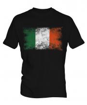 Ireland Distressed Flag Mens T-Shirt