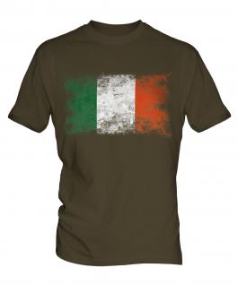 Ireland Distressed Flag Mens T-Shirt