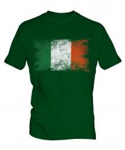 Ireland Distressed Flag Mens T-Shirt
