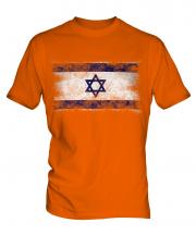 Israel Distressed Flag Mens T-Shirt