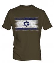 Israel Distressed Flag Mens T-Shirt