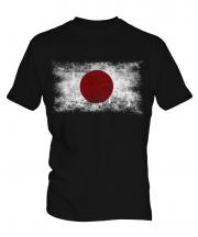 Japan Distressed Flag Mens T-Shirt