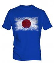 Japan Distressed Flag Mens T-Shirt