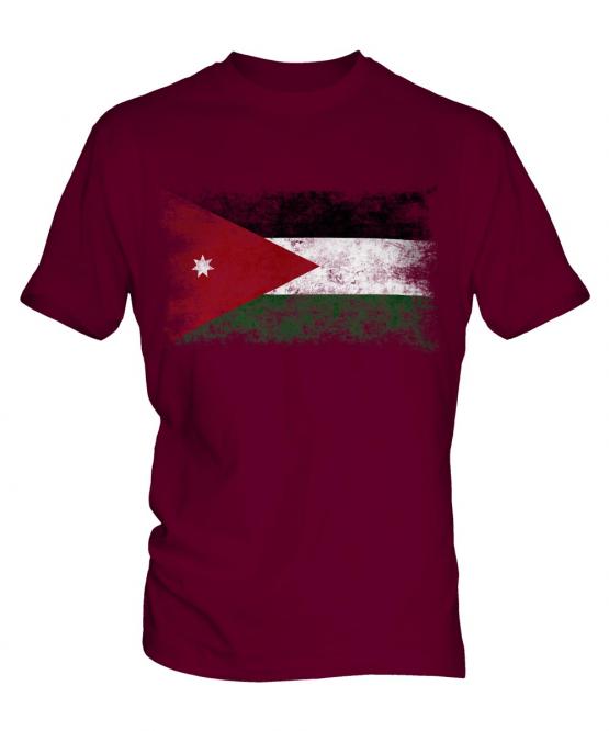 Jordan Distressed Flag Mens T-Shirt