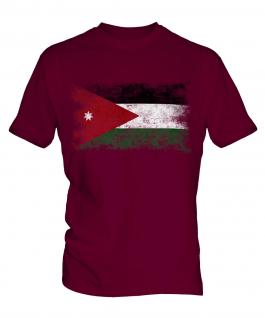 Jordan Distressed Flag Mens T-Shirt