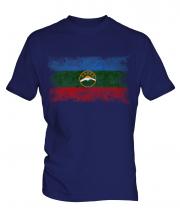 Karachay-Cherkessia Distressed Flag Mens T-Shirt