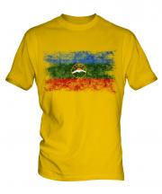 Karachay-Cherkessia Distressed Flag Mens T-Shirt