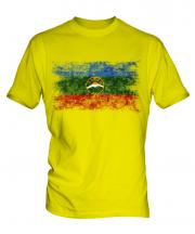 Karachay-Cherkessia Distressed Flag Mens T-Shirt
