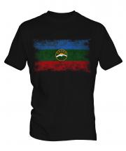 Karachay-Cherkessia Distressed Flag Mens T-Shirt