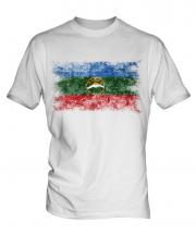 Karachay-Cherkessia Distressed Flag Mens T-Shirt