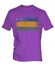 Karakalpakstan Distressed Flag Mens T-Shirt
