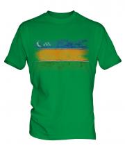 Karakalpakstan Distressed Flag Mens T-Shirt
