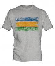 Karakalpakstan Distressed Flag Mens T-Shirt