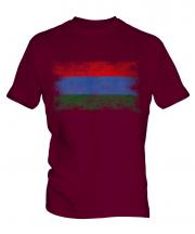 Karelia Distressed Flag Mens T-Shirt