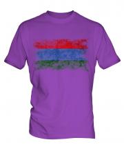 Karelia Distressed Flag Mens T-Shirt