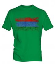 Karelia Distressed Flag Mens T-Shirt