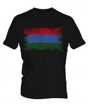 Karelia Distressed Flag Mens T-Shirt