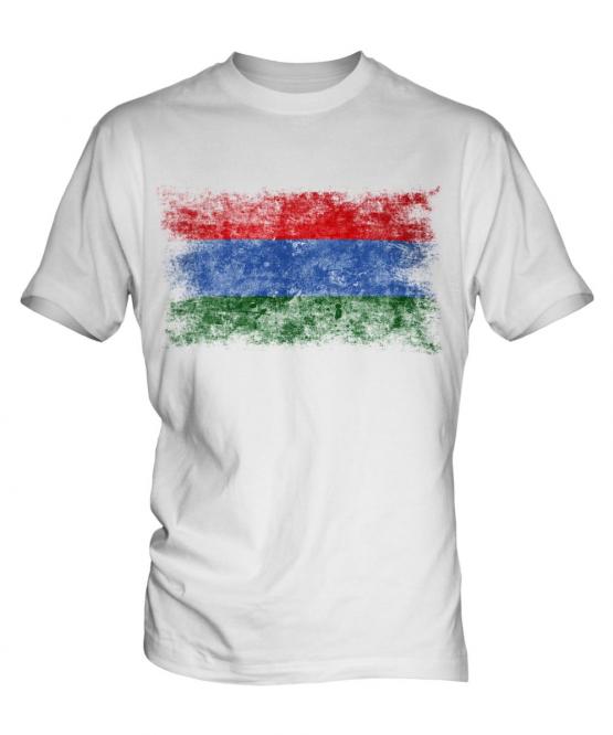 Karelia Distressed Flag Mens T-Shirt
