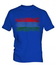 Karelia Distressed Flag Mens T-Shirt