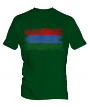 Karelia Distressed Flag Mens T-Shirt