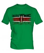 Kenya Distressed Flag Mens T-Shirt