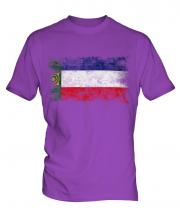 Khakassia Distressed Flag Mens T-Shirt