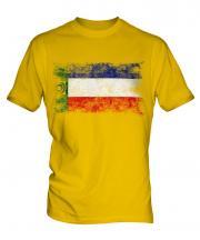Khakassia Distressed Flag Mens T-Shirt