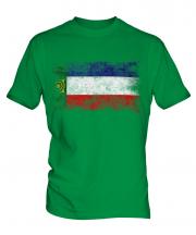 Khakassia Distressed Flag Mens T-Shirt