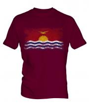 Kiribati Distressed Flag Mens T-Shirt