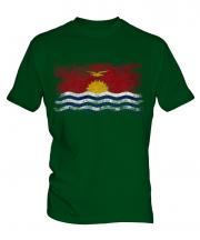 Kiribati Distressed Flag Mens T-Shirt