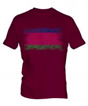 Kuban Peoples Republic Distressed Flag Mens T-Shirt