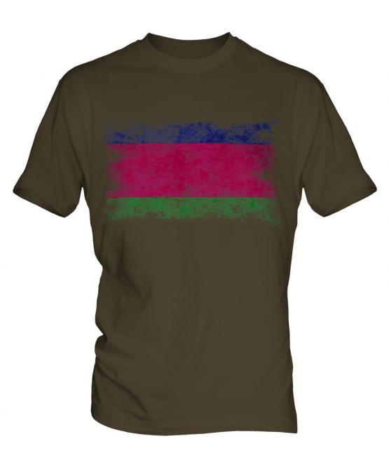 Kuban Peoples Republic Distressed Flag Mens T-Shirt