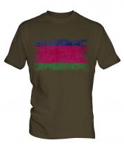 Kuban Peoples Republic Distressed Flag Mens T-Shirt