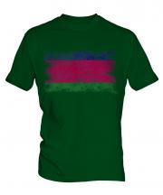 Kuban Peoples Republic Distressed Flag Mens T-Shirt