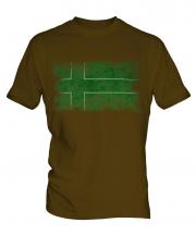 Ladonia Distressed Flag Mens T-Shirt