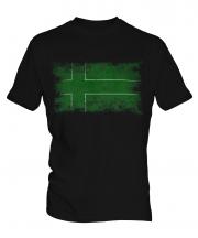 Ladonia Distressed Flag Mens T-Shirt