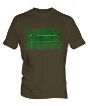 Ladonia Distressed Flag Mens T-Shirt